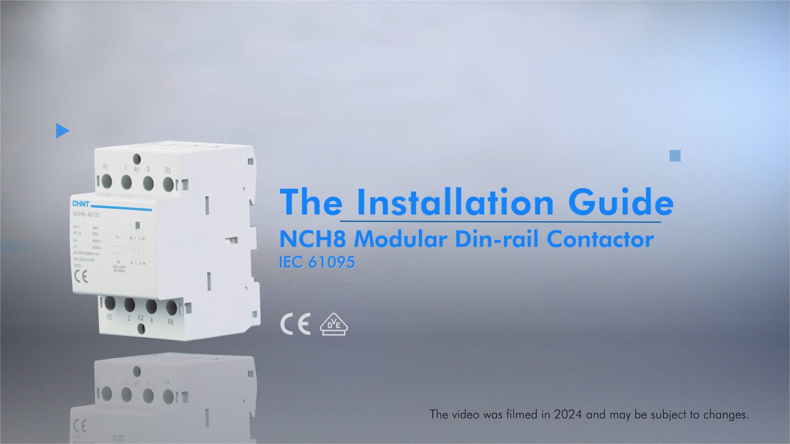 How to Install NCH8 Modular Contactor